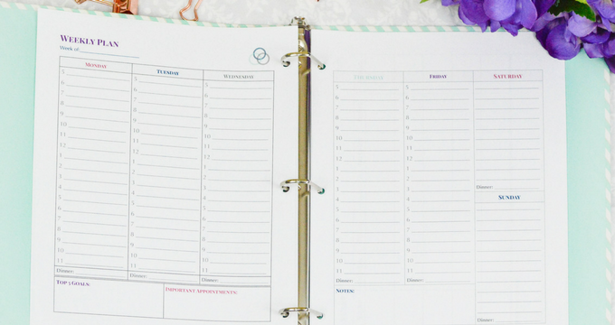 Organize Your Week with Time Budgeting