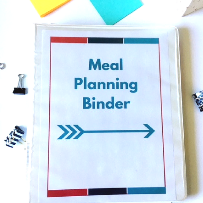 How to Setup a Meal Planning Binder