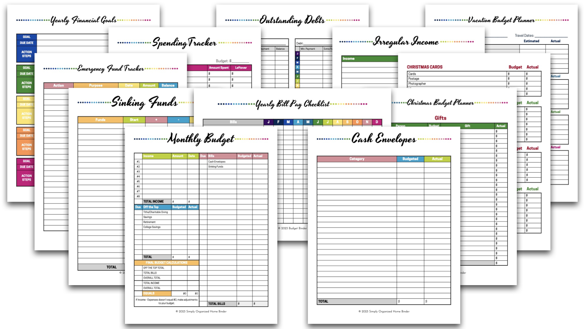 Simply Organized Home Binder