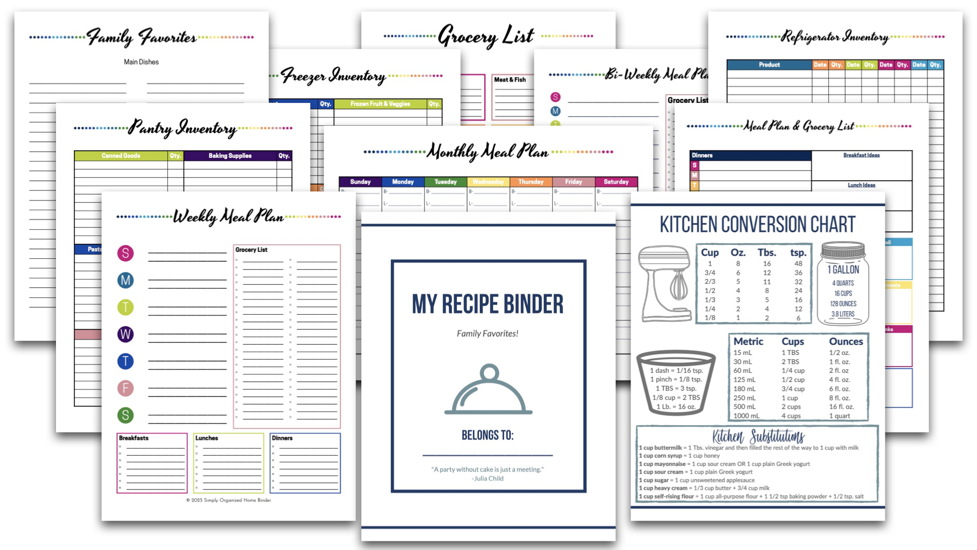 Simply Organized Home Binder