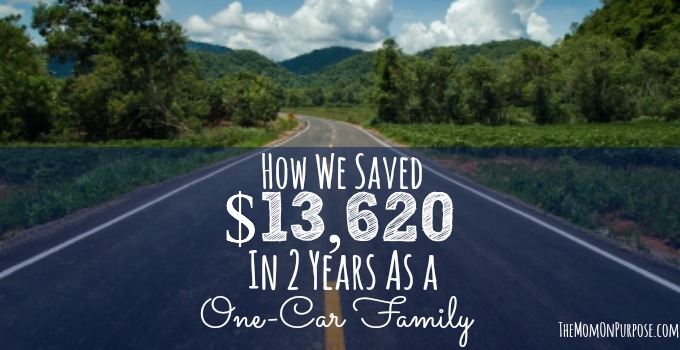How We Saved $13,620 In 2 Years As A One-Car Family