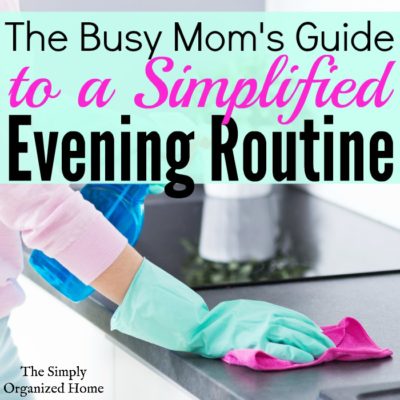 Are you overwhelmed each morning because your house is a disaster? Productive mornings start with an effective evening routine the night before. Find out how you can simplify yours to fit your life and be productive with the time you have.