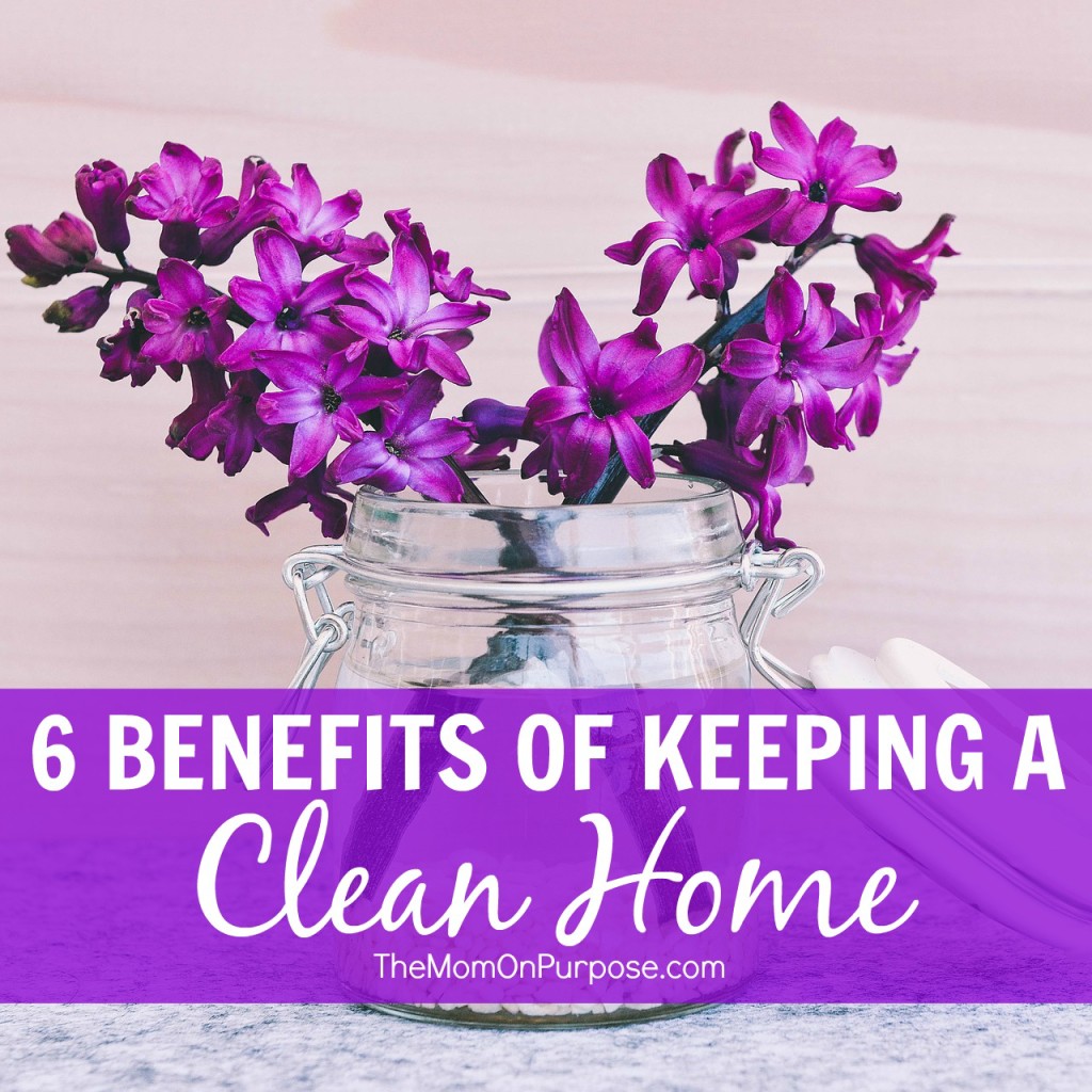 benefits of keeping a clean home