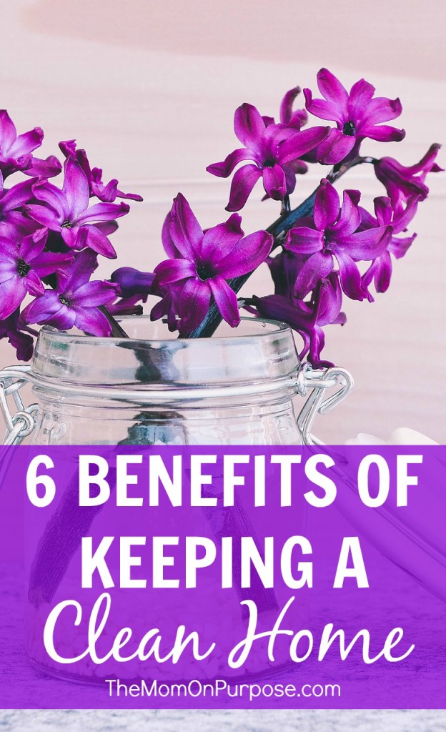 benefits of keeping a clean home