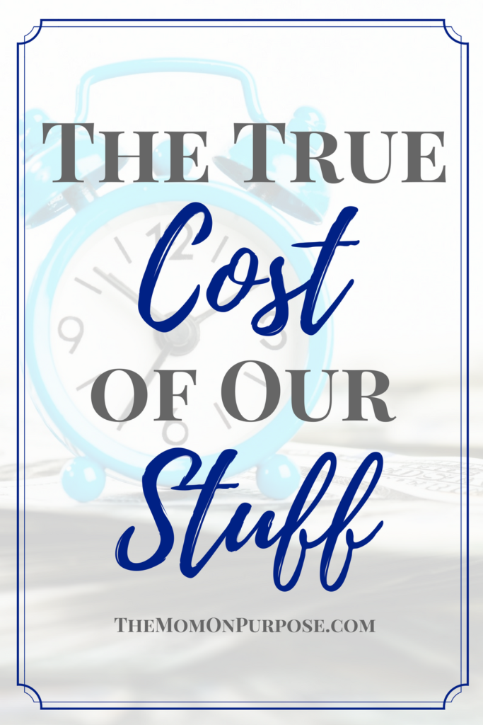 I had never considered all of these costs of my possessions. This post really struck a cord in me! I'll definitely be changing my shopping habits now!