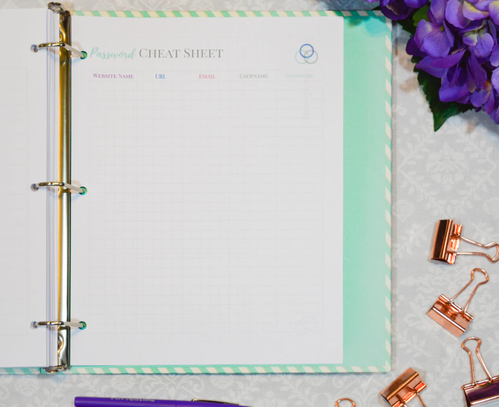 Are you struggling to stay organized? I was too! Until I decided to get all of those thoughts swirling around in my head down on paper and my home management binder was born! It's filled with printables that help me take control of my days!