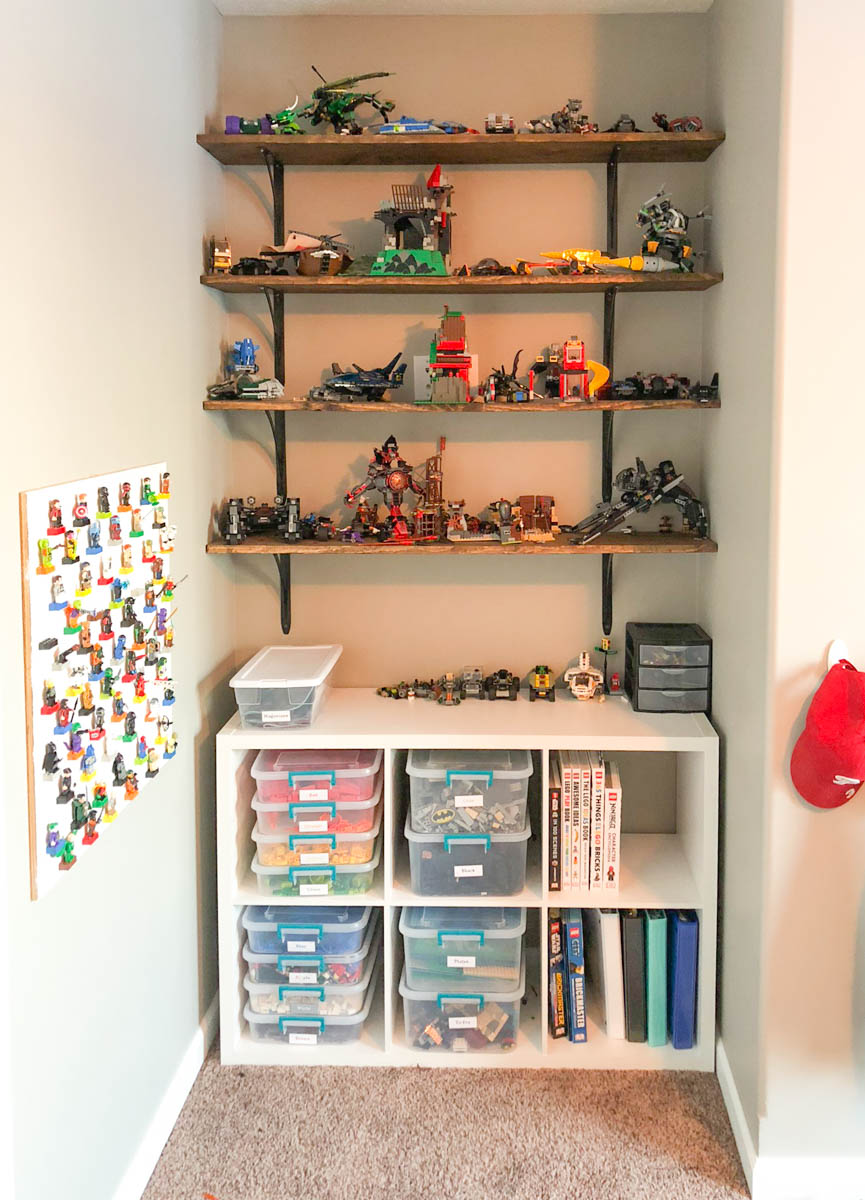 Simple and Maintainable Lego Organization - The Simply Organized Home