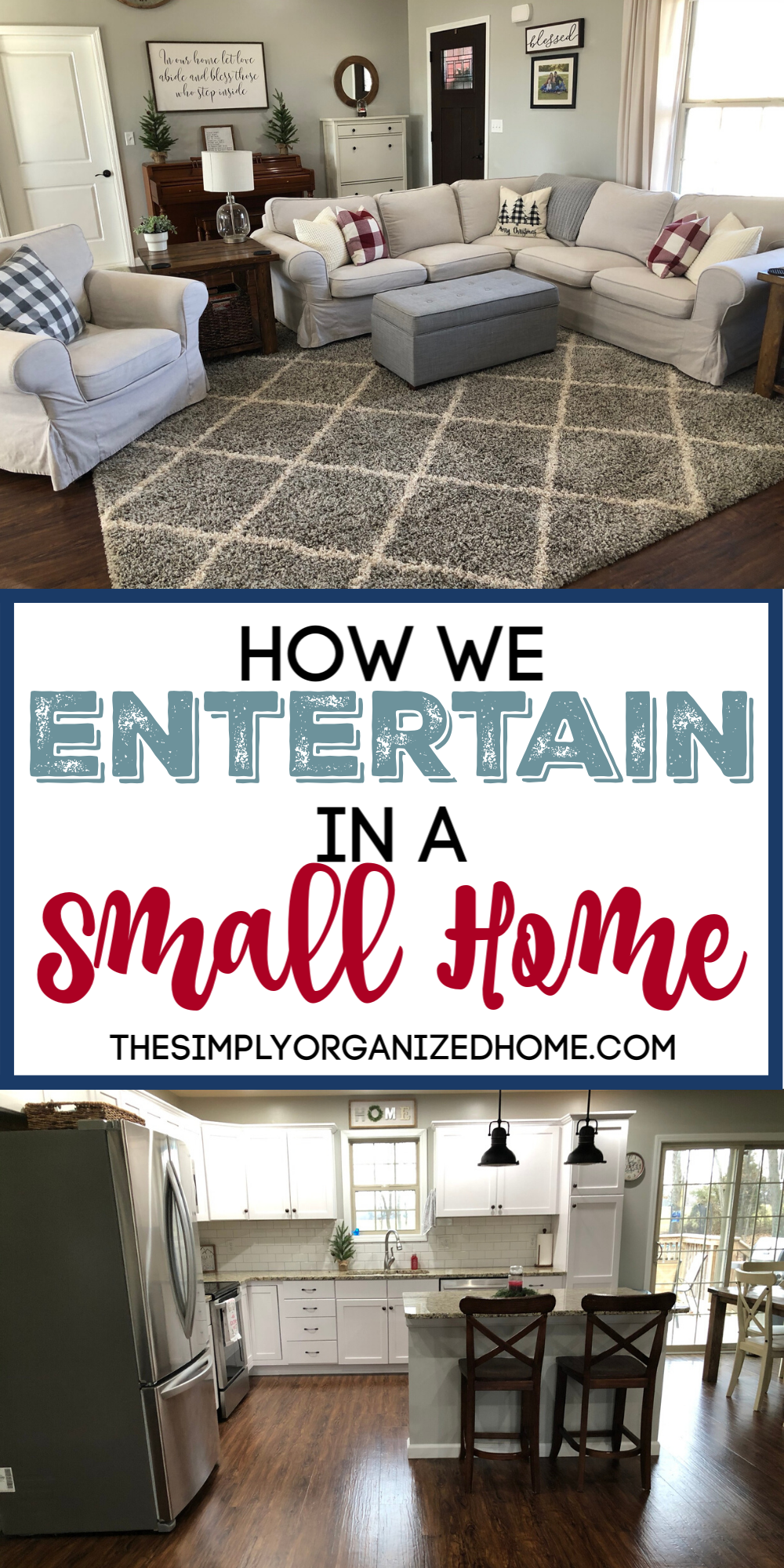 entertain in a small home