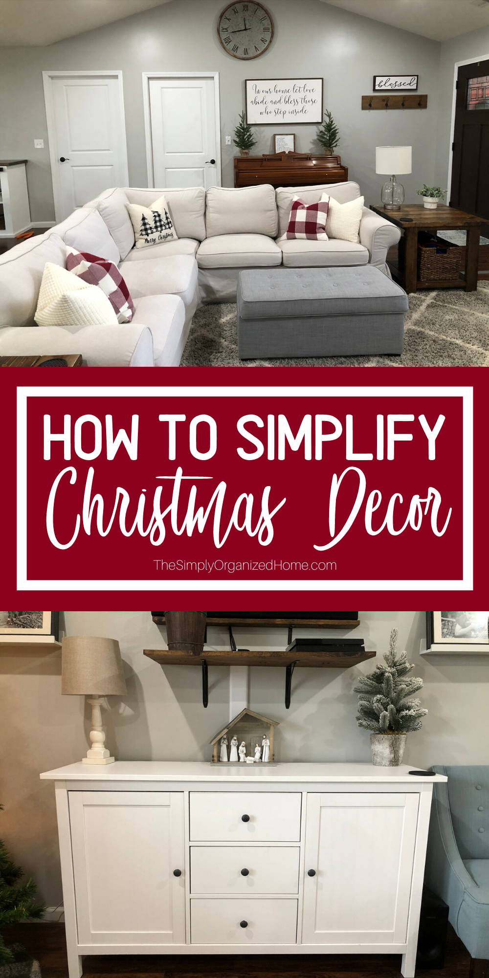 Simplify Christmas Decor