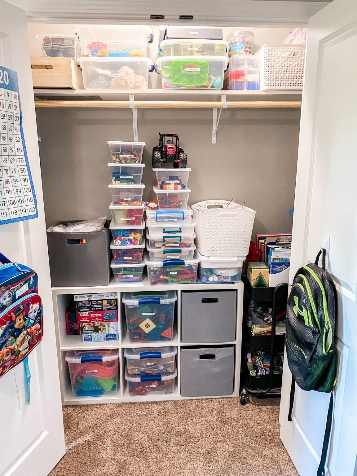 Our Homeschool Room Tour - The Simply Organized Home