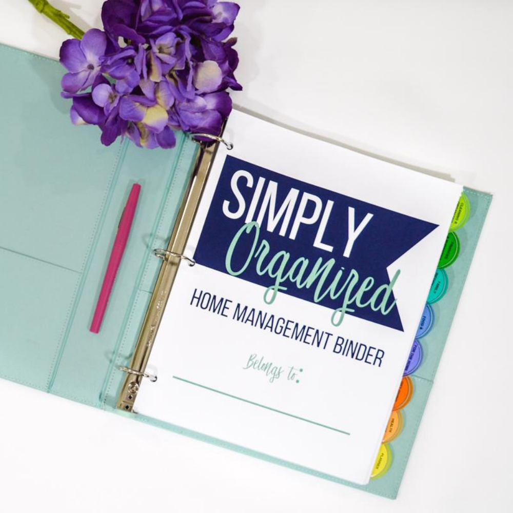 The Simply Organized Home Binder is HERE!!