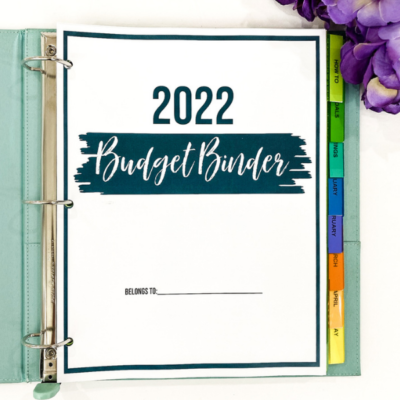 2022 Budget Binder