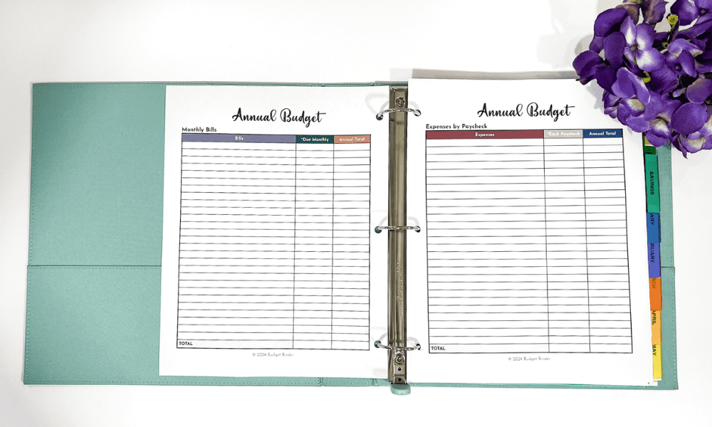 2024 Daily Planner Kit to Print With an Annual and Monthly 